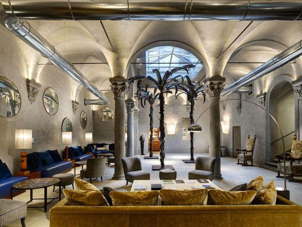 ホテル ガリバルディ ブルー フィレンツェ インテリア 写真
